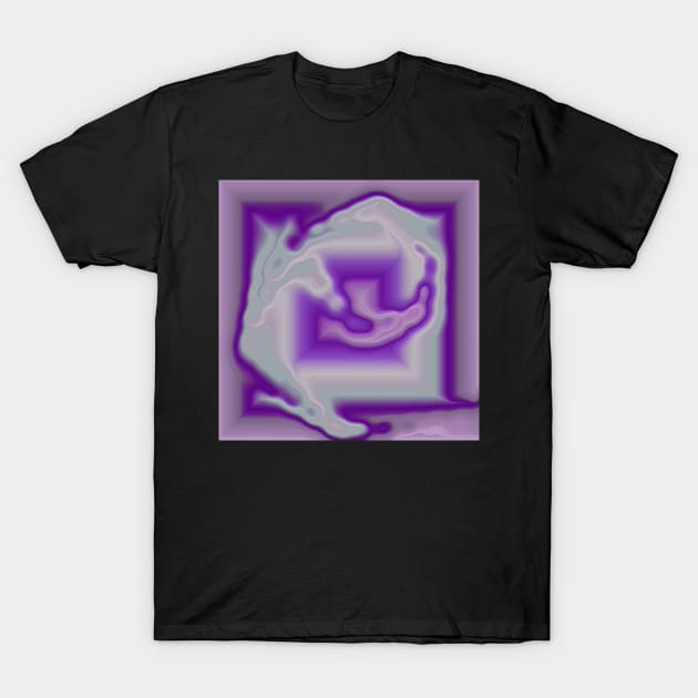 Cloudy purple T-Shirt by TiiaVissak